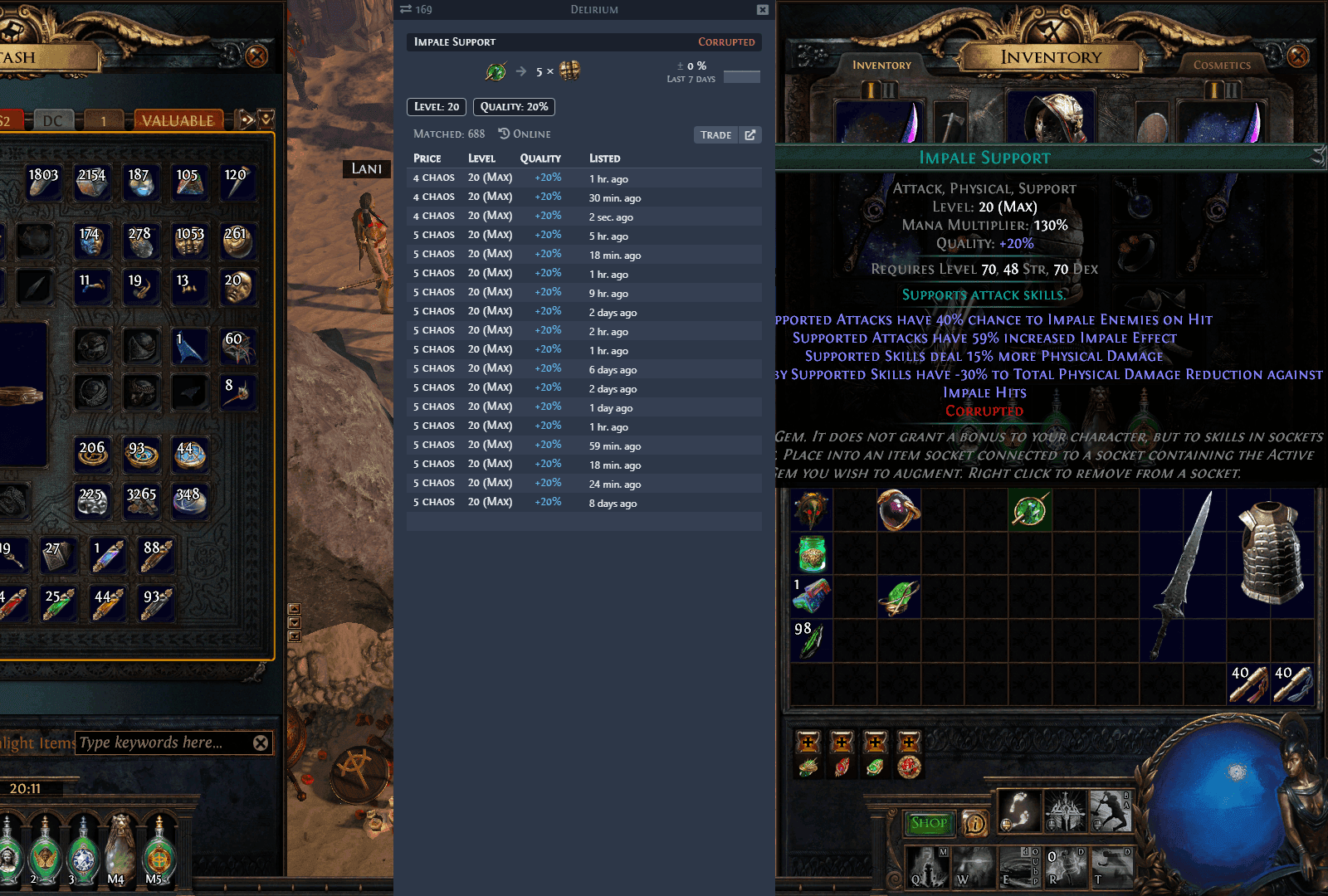 Awakened PoE Trade screenshot 2