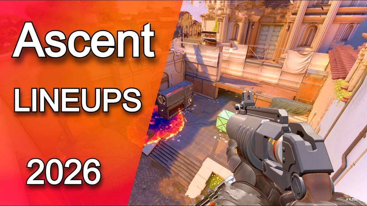 Brimstone LINEUPS for ASCENT (Updated 2026) – Valorant Guide