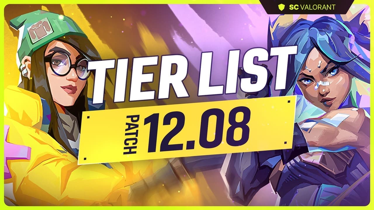 NEW TIER LIST for PATCH 12.08! - NEW ACT, ASCENT META & MORE!