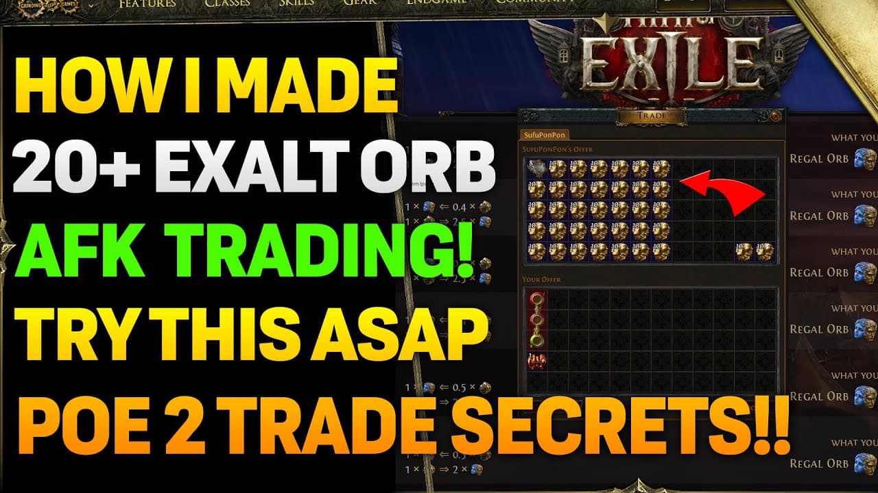 POE 2 Trading Guide & Strategies For Easy Currency Making! TURN Trash Into Exalt Orbs!