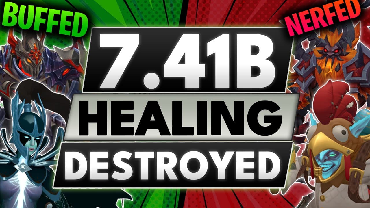 Dota 2 Patch 7.41b Full Breakdown – Health Restoration NERFED Hard!