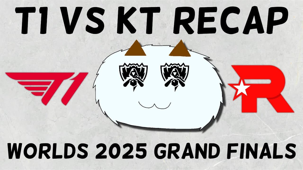 T1 vs KT | Worlds 2025 Grand Finals Recap