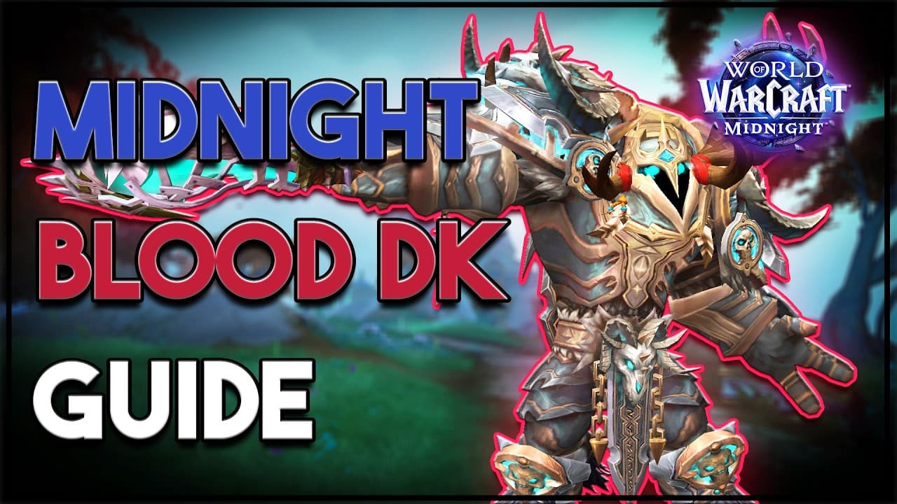 How to Play BLOOD DEATH KNIGHT in Midnight!