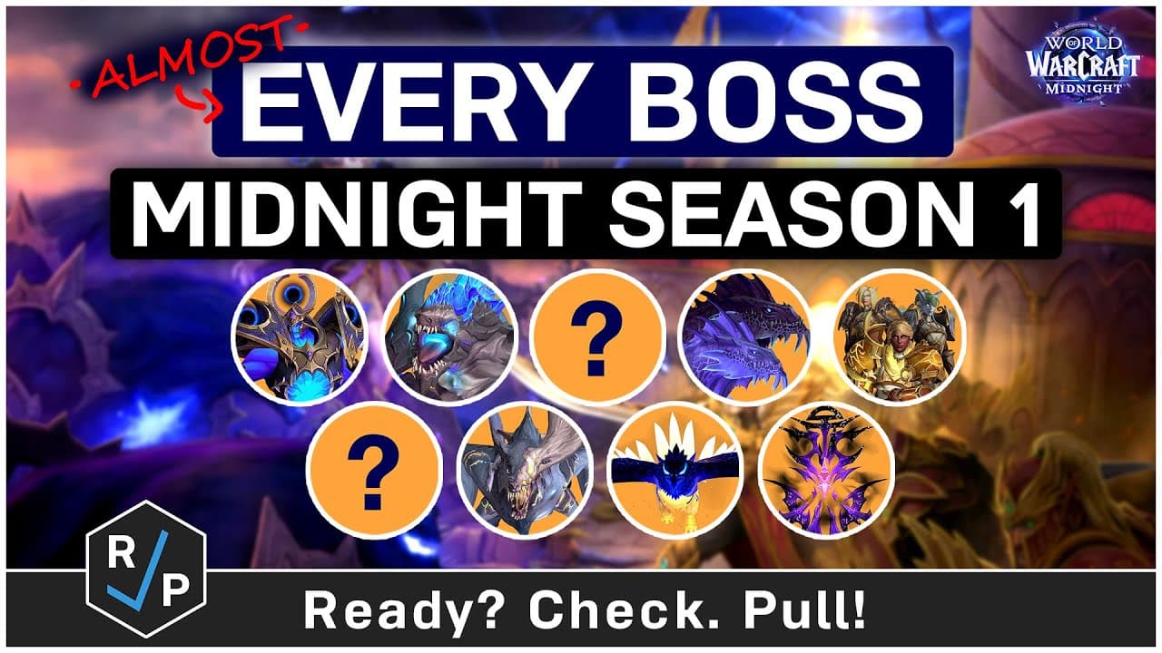 Every Raid Boss in Midnight Season 1 — Heroic/Normal