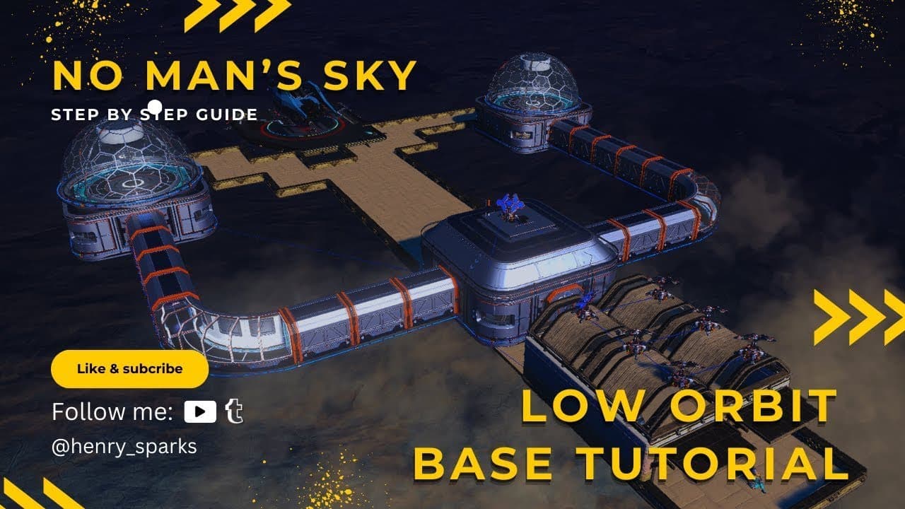 How I Built a Low Orbit Base in 2026 | UPDATED | No Man's Sky | Step-by-Step Tutorial