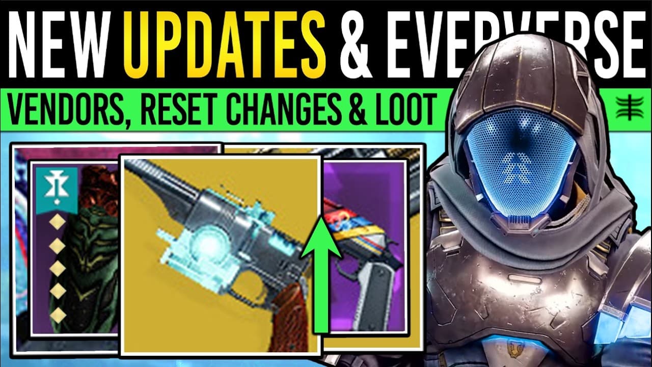 Destiny 2: NEW UPDATE TODAY & EVERVERSE LOOT! D2 Patch Notes, Reset Boost, Vendors (5th May)