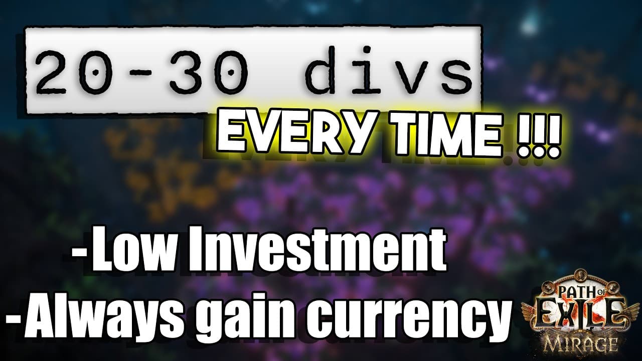 Easiest Currency Farm Strategy EVER — POE 3.28 Mirage