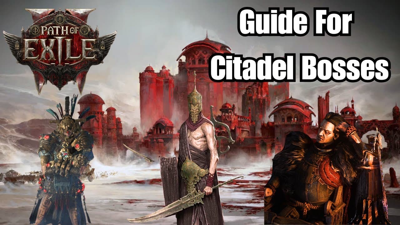 Quick Boss Guide for all the Citadel Bosses! Plus my Strat!