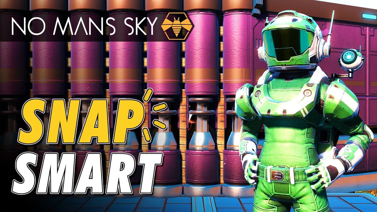 The BEST Snap Techniques for Clean Builds | No Man's Sky Base Building Essentials