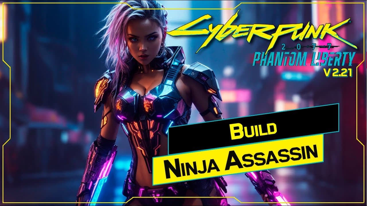 CYBERPUNK 2077 v2.21 | Build Ninja Assassin | Español