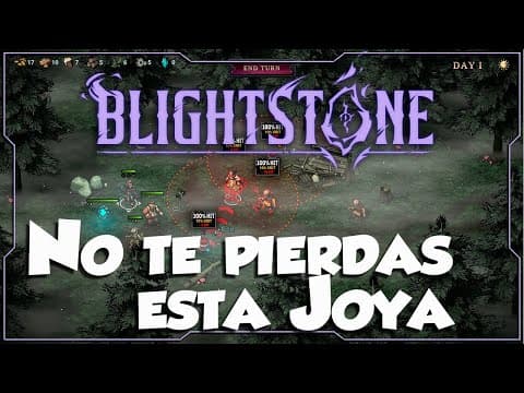 BLIGHTSTONE | Increíble Táctico + Roguelike | Gameplay Español