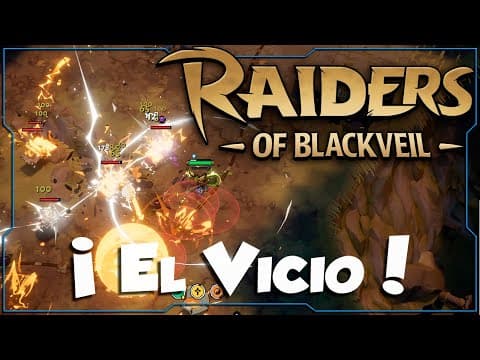 RAIDERS OF BLACKVEIL | ARPG + Roguelike + Cooperativo | Lanzamiento | Gameplay Español