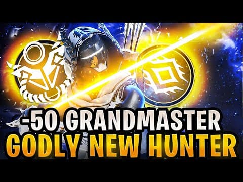 A New Hunter Build That Owned -50 Grandmaster! [Destiny 2 Hunter Build]