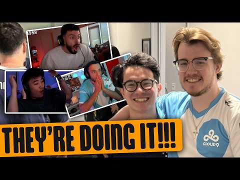 Cloud9's MAJOR UPSET Against MIBR (Streamer Reacts)