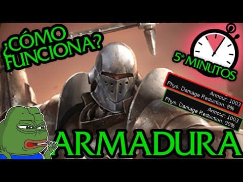 ¿Cómo funciona la Armadura en Path of Exile? - Explicada en menos de 5* minutos!