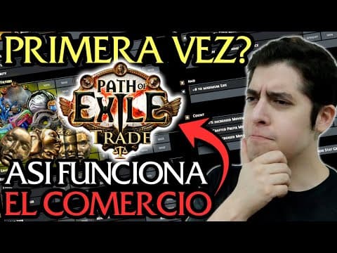 EXACTAMENTE así es el comercio en Path of Exile | Guía de Novato a Experto