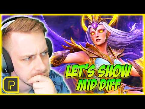 Venge forced to play MID - Purge [Replay Commentary]