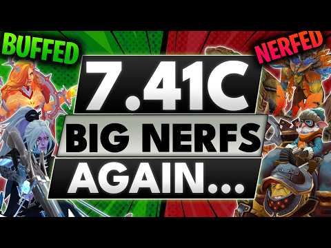 Dota 2 Patch 7.41c Full Breakdown – The AOE NERF Patch!